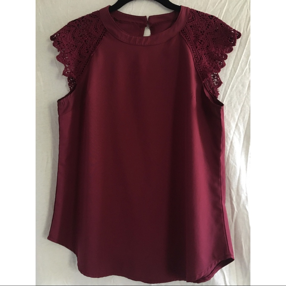 Shein Eyelet Top